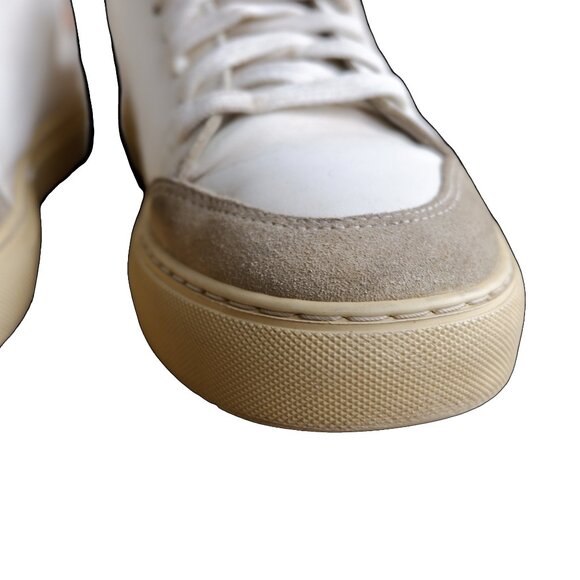 Axel Arigato White/Orange Leather Sneakers Size 8 US Mens - Picture 11 of 16